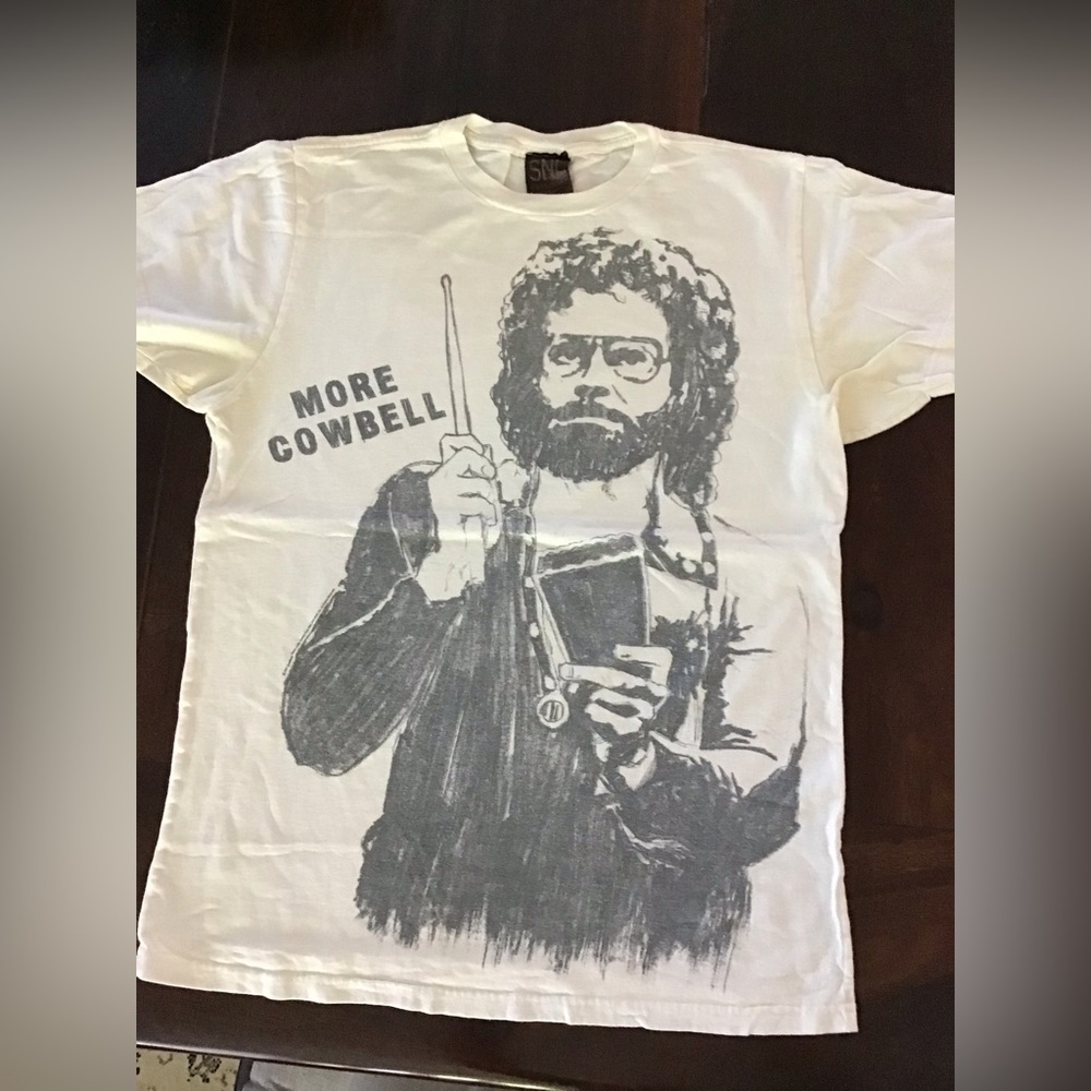 SNL Will Farrell “More Cowbell” Tee L